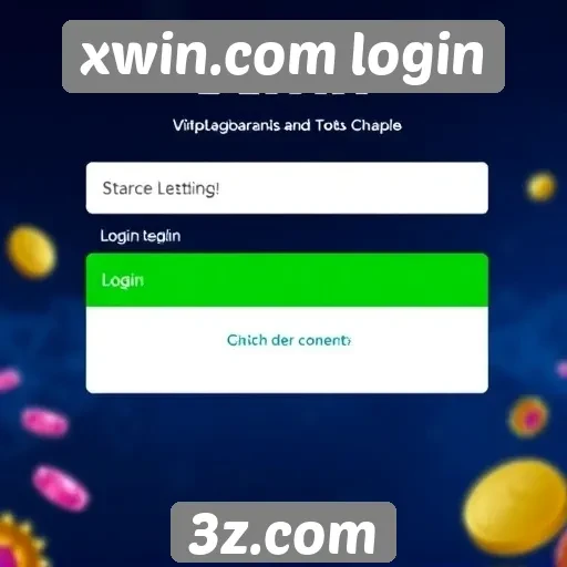 Acesso seguro ao xwin.com login para jogadores